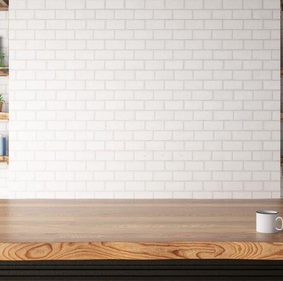 Loft wooden kitchen design