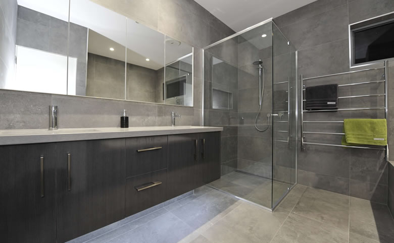 Small bathroom renovation in Melbourne