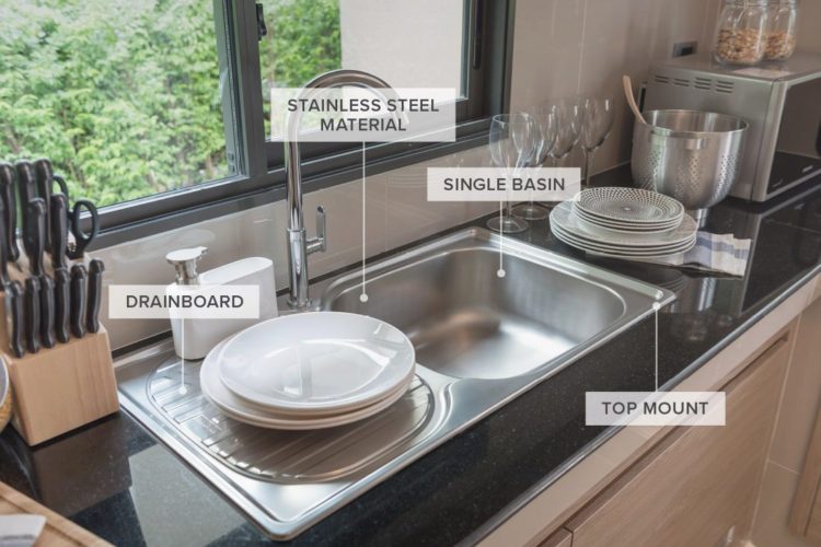 types-of-sinks_sink-and-drainboard types-of-sinks_sink-and-drainboard