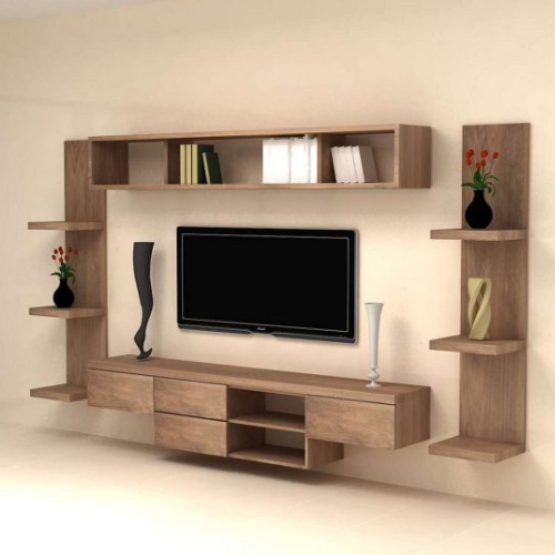 Wodden Tv Wall
